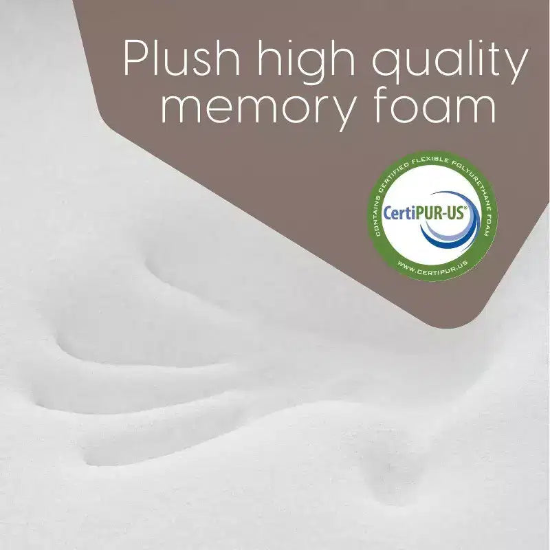 Materasso in memory foam a tre ante bifacciale premium da 6 pollici