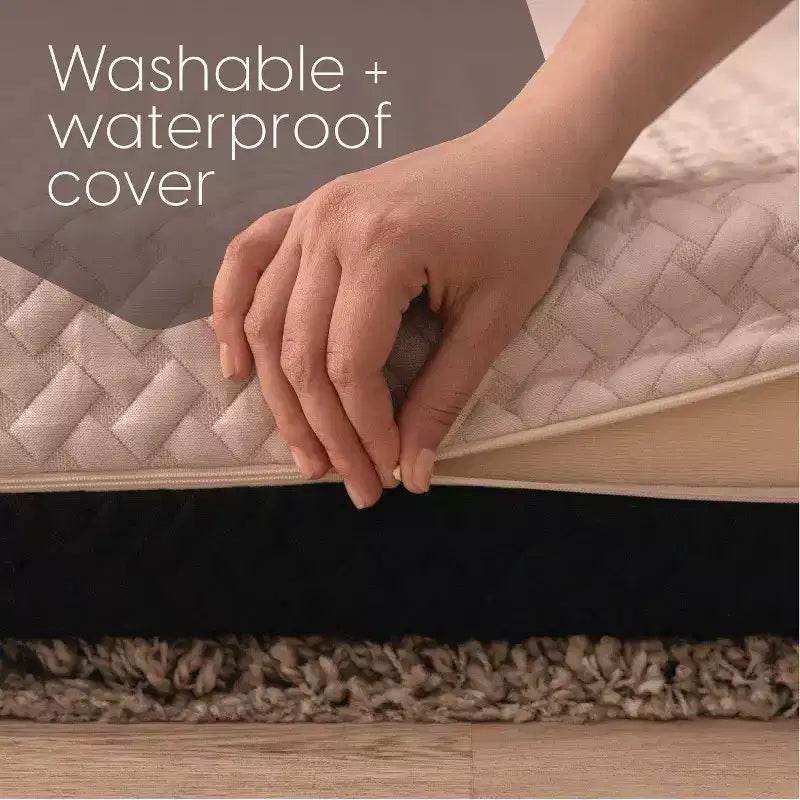 Materasso in memory foam a tre ante bifacciale premium da 6 pollici