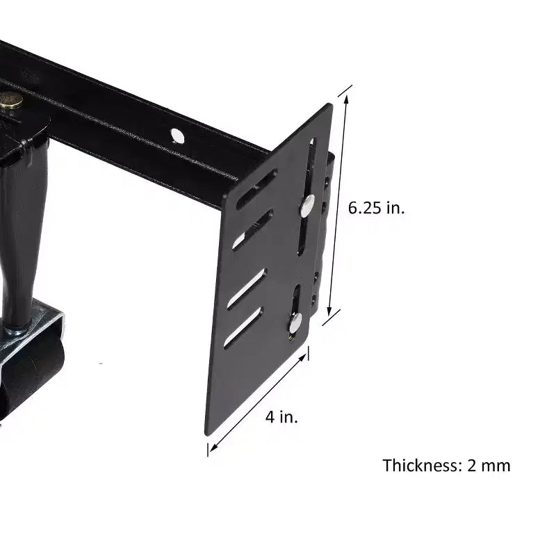 Modifica staffa testiera letto Modi-Plate, set di 2 piastre