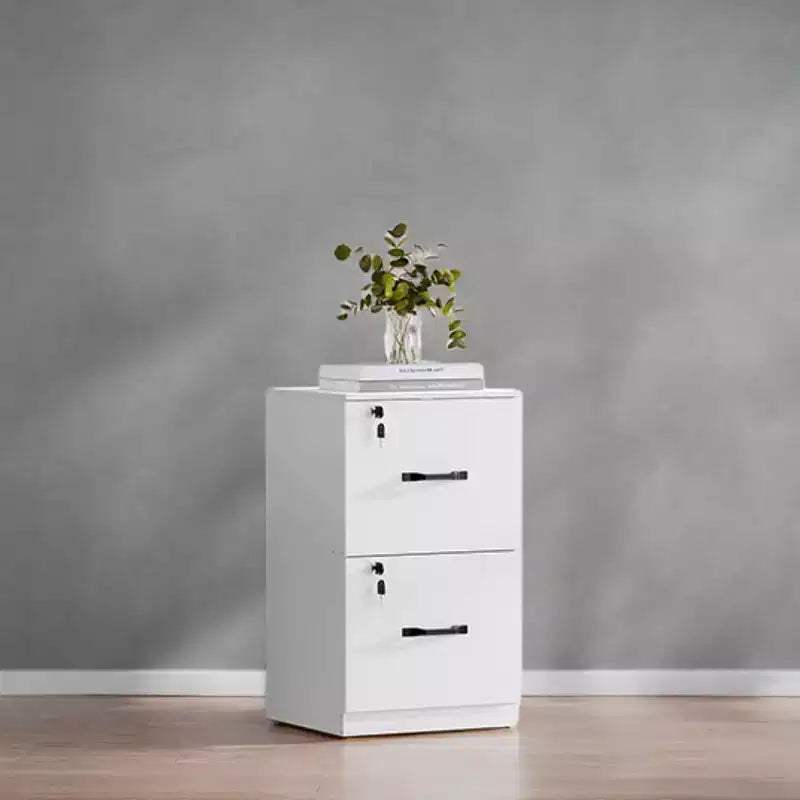 Classificatore verticale a 2 cassetti con 2 cassetti richiudibili a chiave, binario di sospensione regolabile, classificatore, supporto per stampante