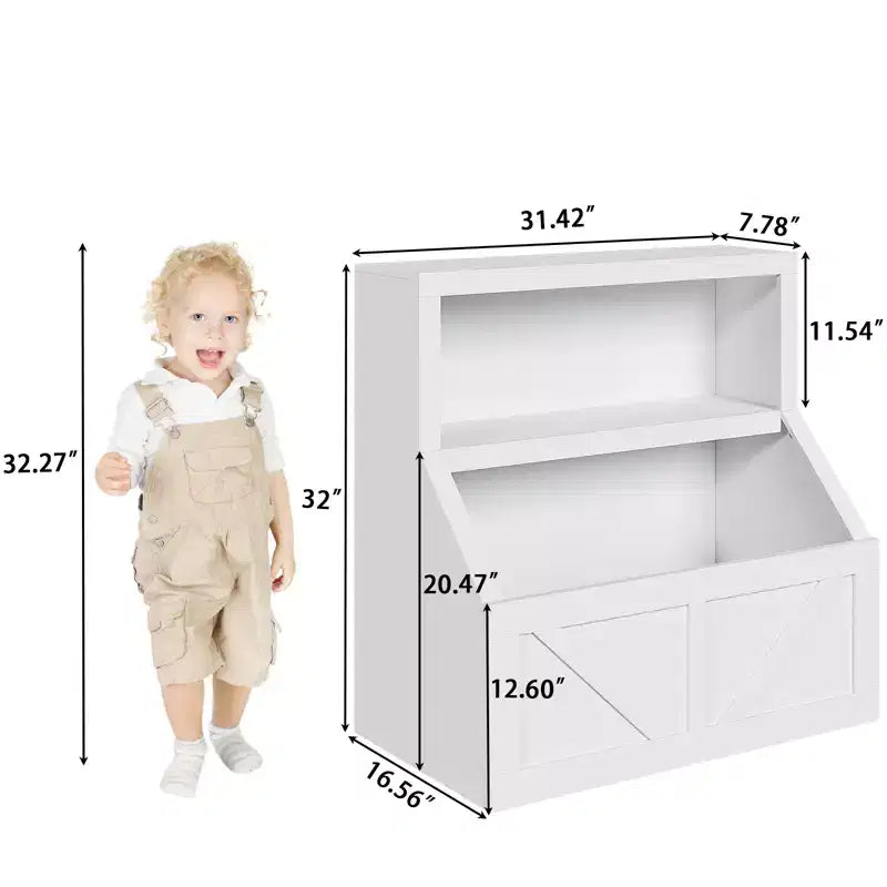 Libreria per Bambini, Armadietto Contenitore con Dispositivo Anti-Ribaltamento, Contenitore Impermeabile per Neonati e Bambini per Asilo Nido, Sala Giochi, Camera da Letto, Corridoio