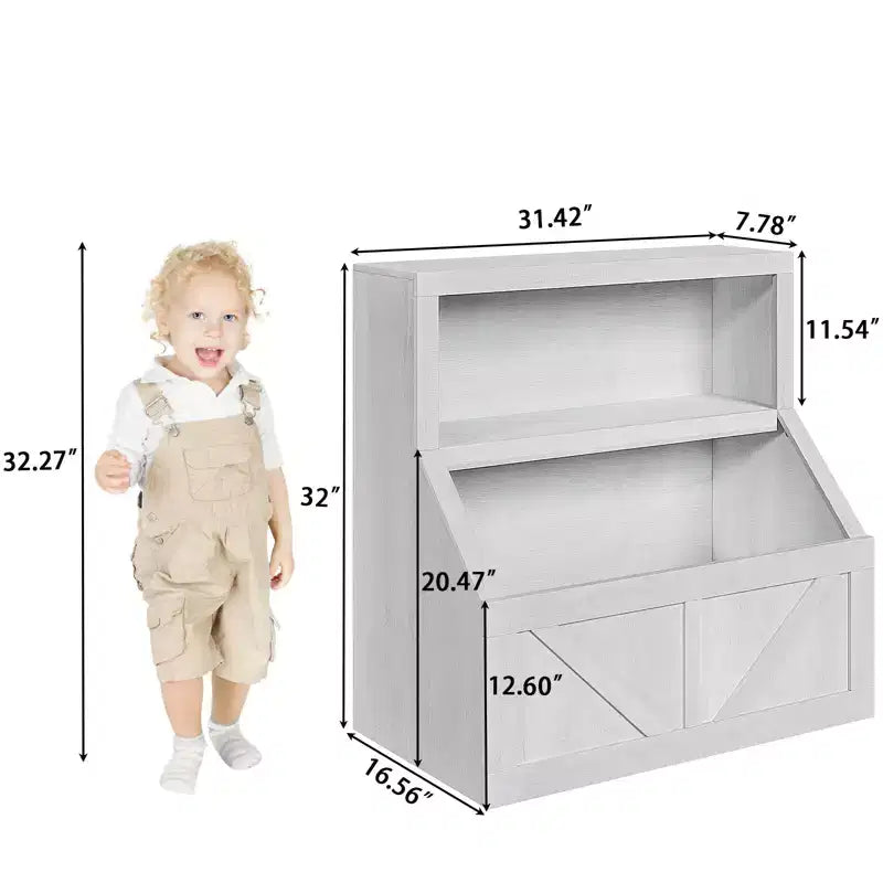 Libreria per Bambini, Armadietto Contenitore con Dispositivo Anti-Ribaltamento, Contenitore Impermeabile per Neonati e Bambini per Asilo Nido, Sala Giochi, Camera da Letto, Corridoio
