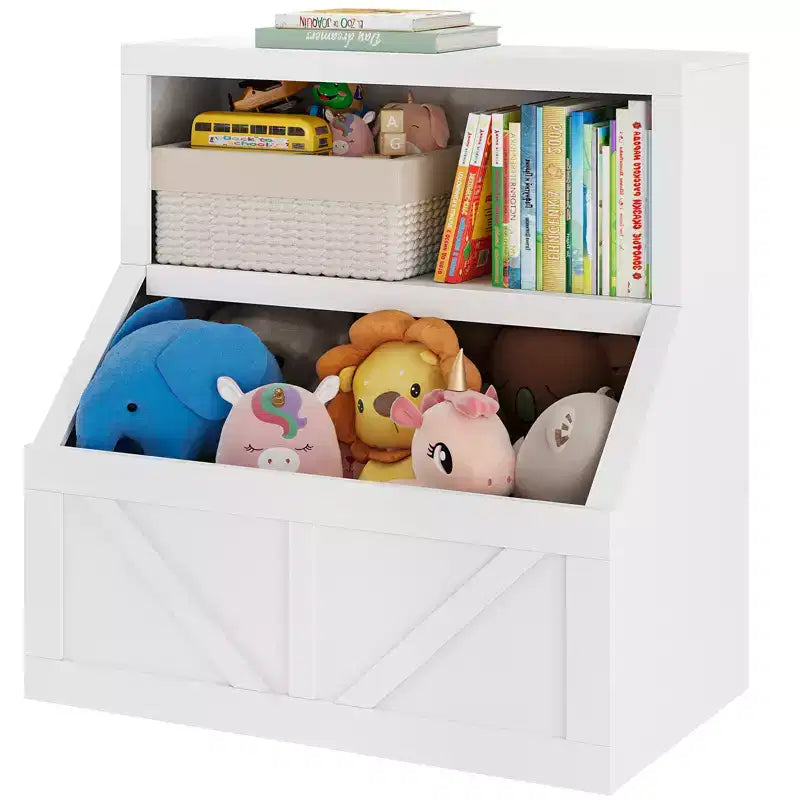 Libreria per Bambini, Armadietto Contenitore con Dispositivo Anti-Ribaltamento, Contenitore Impermeabile per Neonati e Bambini per Asilo Nido, Sala Giochi, Camera da Letto, Corridoio