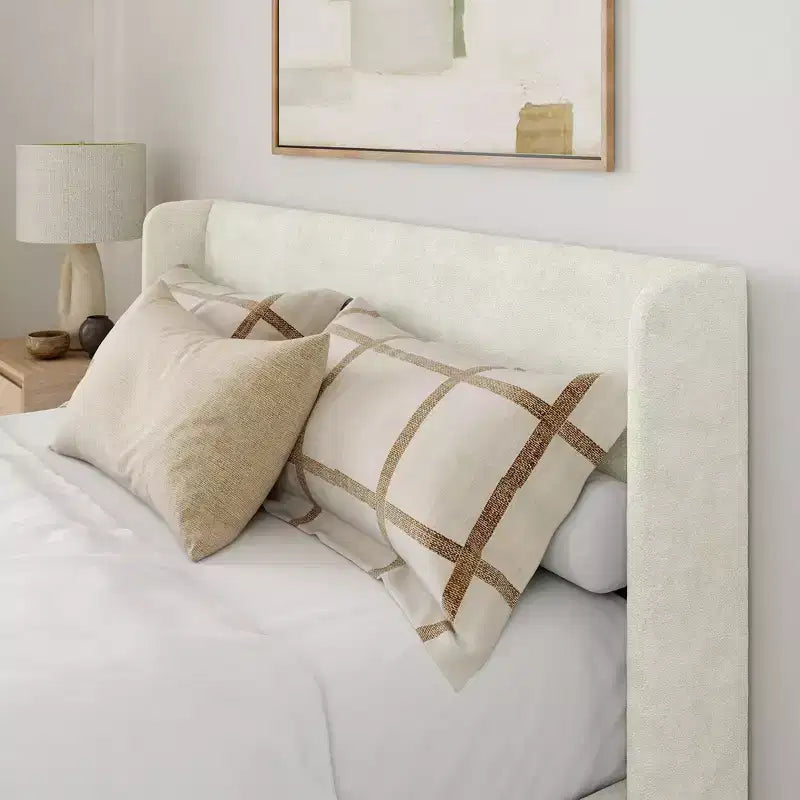 Letto imbottito moderno - Queen