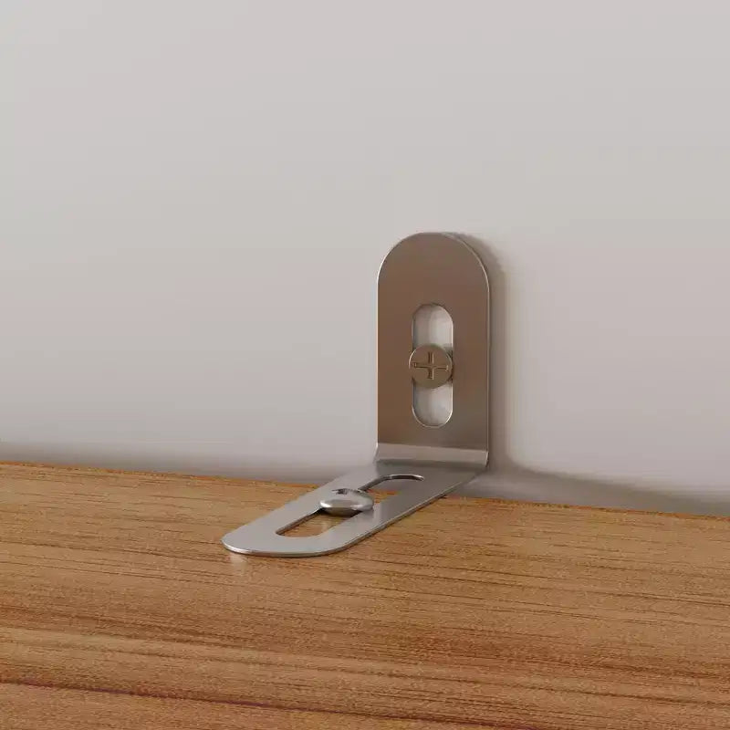 Credenza da cucina con ante magnetiche effetto legno - Ripiani regolabili e cassetti contenitori