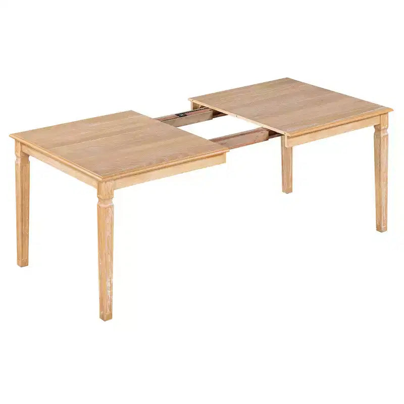Set tavolo da pranzo vintage e set tavolo da cucina rustico per 6 persone con 4 sedie e panca e gambe intagliate in stile retrò