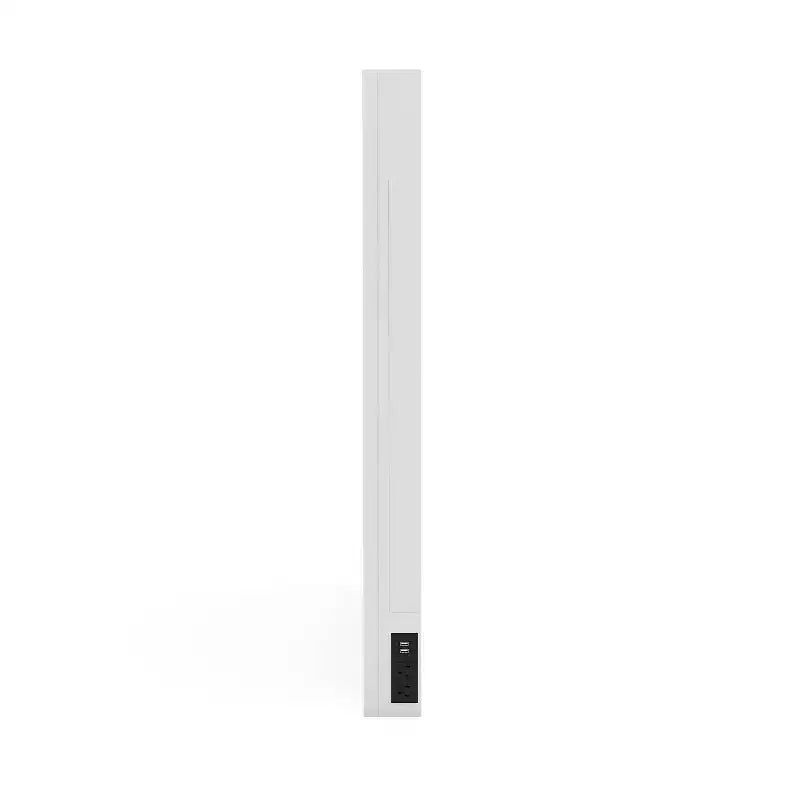 Specchio Contemporaneo con Luce Led e Spina USB Bianco Luminoso - HOMES: Inside + Out