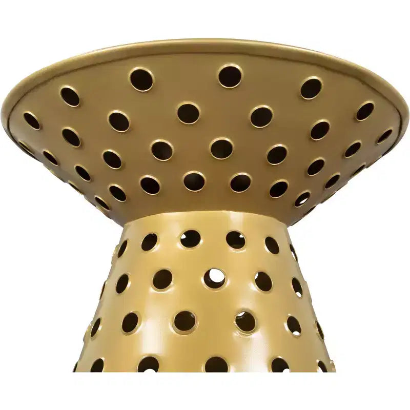Tavolino d'appoggio Ferro Oro : Piedistallo, Moderno Nessun Montaggio Richiesto, Capacità 100 kg