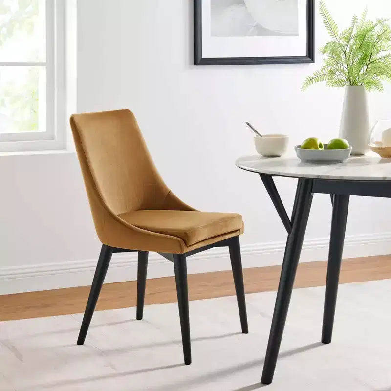 Sedia da Pranzo Viscount in Velluto Performance - Modway
