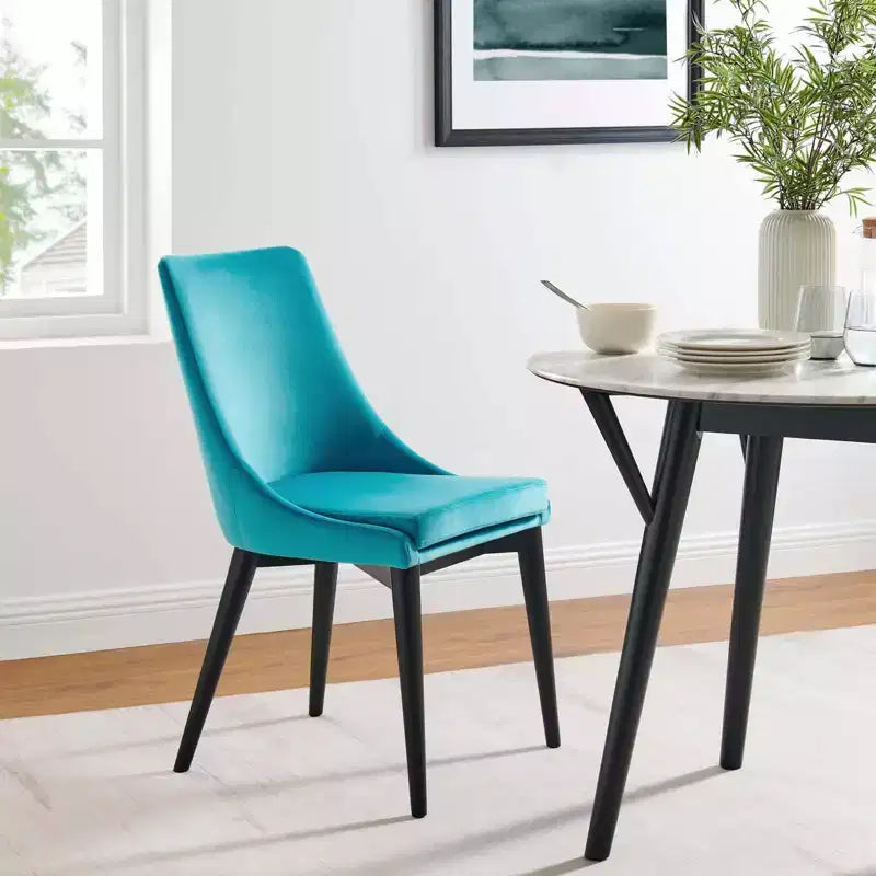 Sedia da Pranzo Viscount in Velluto Performance - Modway
