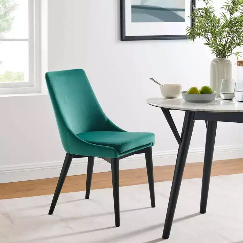 Sedia da Pranzo Viscount in Velluto Performance - Modway